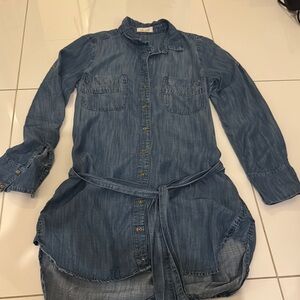 Bella Dahl Blue Midi Dress